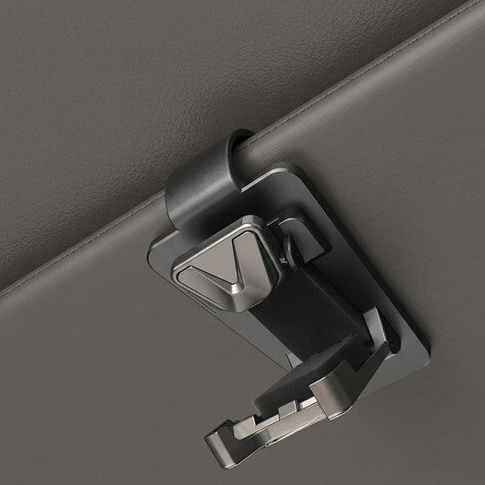 VEROTIXACOSH Universal Car Visor Glasses Mount - One-Touch Magnetic Clip, One-Handed Operation Sunglasses Holder for Car, Zinc Alloy Anti-Scratch Organizer