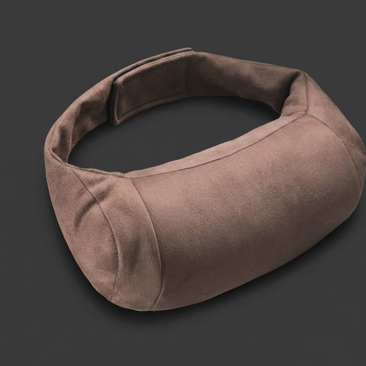 Verotixacosh Luxury Alcantara Suede Car Neck Pillow - Ergonomic Headrest Support for Premium Driving Comfort