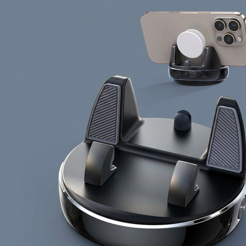 Snuffcup® 360° Rotational Dashboard Phone Holder - Universal Car Mount with Adjustable Viewing Angles for Secure Navigation