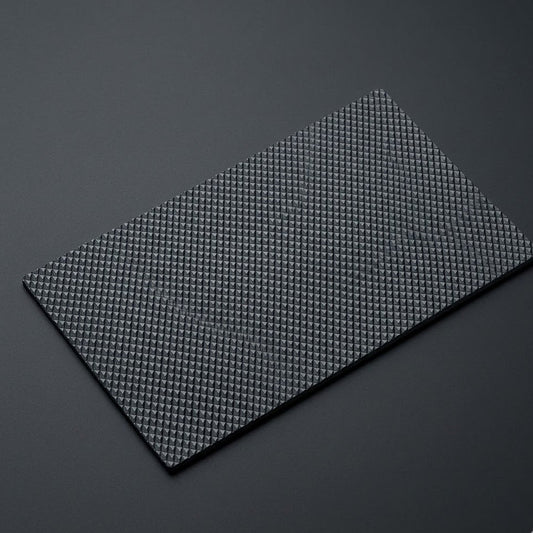 Verotixacosh Premium Diamond-Pattern Dashboard Anti-Slip Mat - High-Adhesion Heat Resistant Rubber Pad for Car Interior